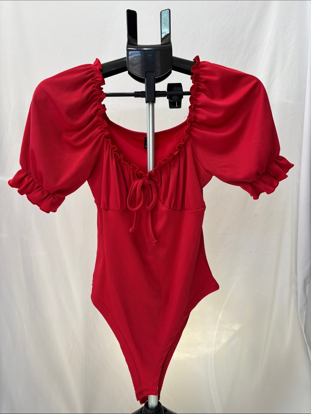 SHEIN Puff-Sleeve Bodysuit